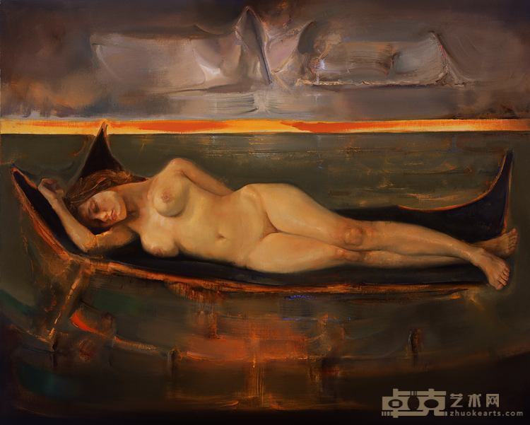 《惊鸿》 雷淑娟 160×130cm 2011年 布面油画