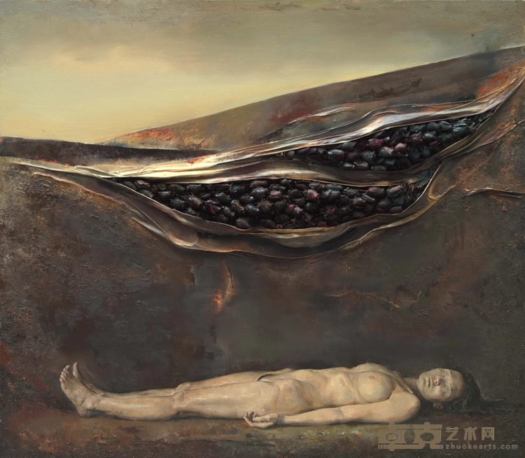 《空谷NO2》 陈振华 170×197cm 2012年 布面油画