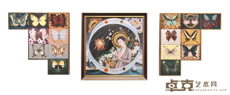 《未名意志》 饶慧玲 108×315cm 2017年 布面油画