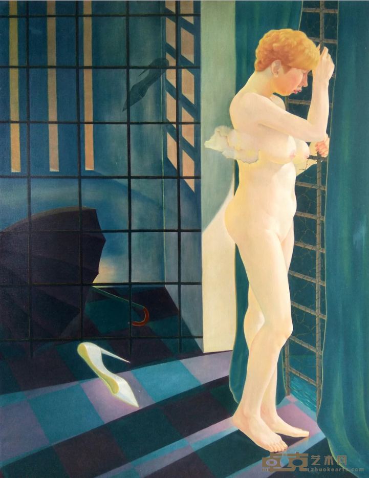 《密室预言》 邓锦华 100×130cm 2015年 布面油画