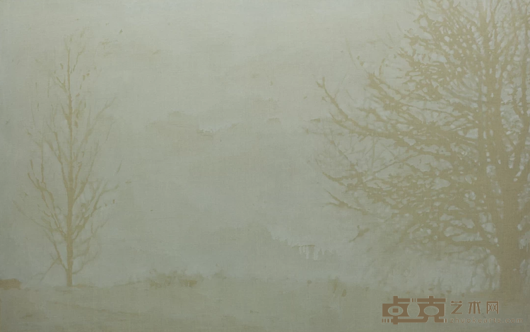 《我从你身边走过 No.1 I Walk Beside You No.1》 罗明君 Luo Mingjun 120x190cm 2018年 布面油画 Oil on canvas