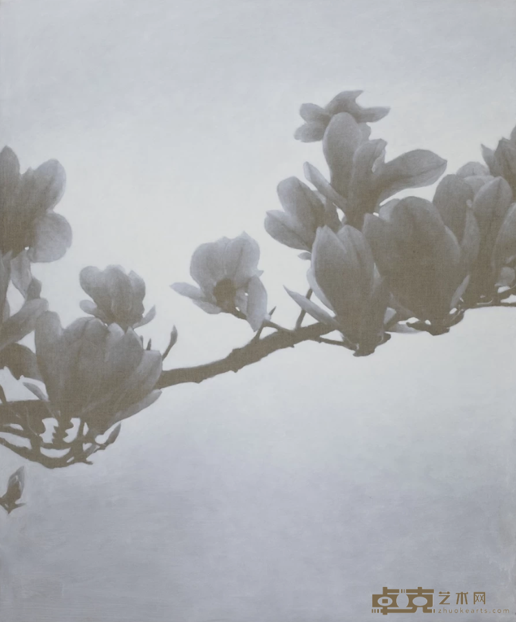 《我从你身边走过 No.11 I Walk Beside You No.11》 罗明君 Luo Mingjun 120x100cm 2019年 布面油画 Oil on canvas