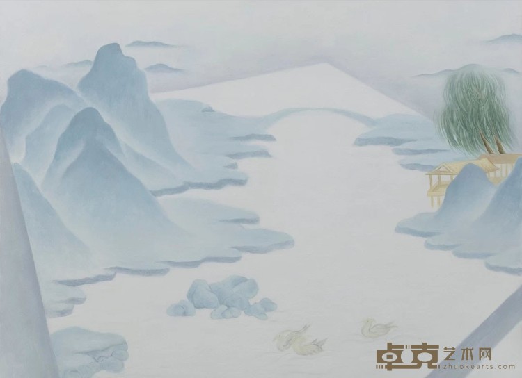 《逍遥游》 魏阳阳 74×100cm 2019年 布面油画