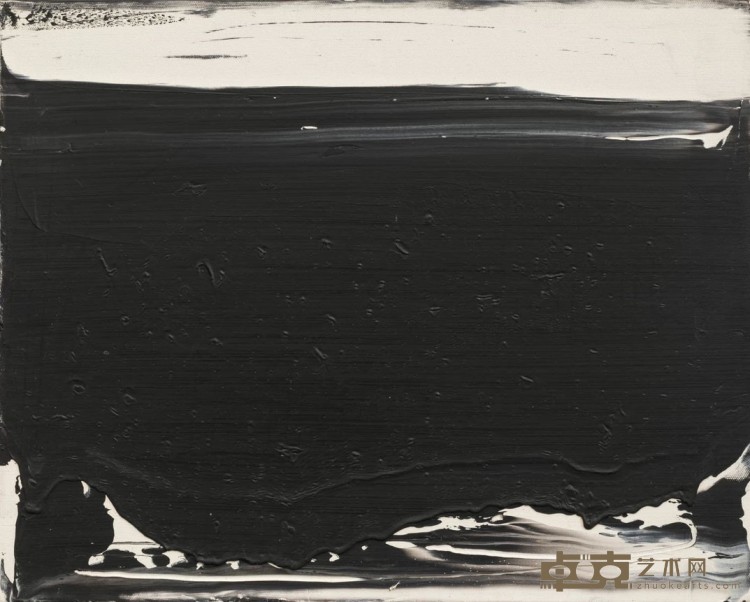 《黑白15-5-61 Black & White 15-5-61》 冯良鸿 Feng Lianghong 51x40cm 2015年 布面油画 Oil on canvas