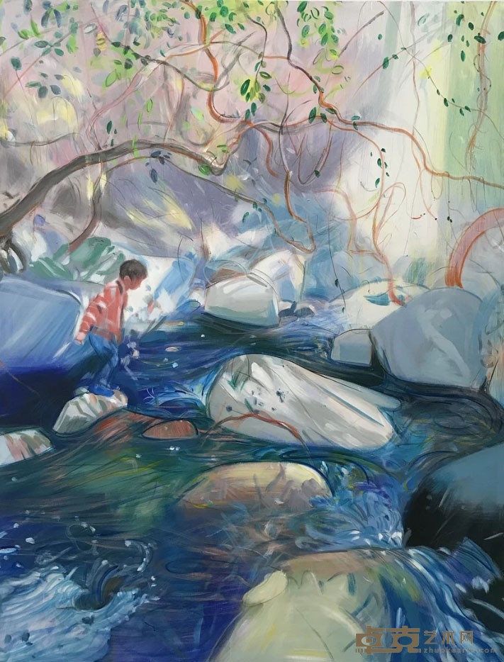 《犹豫》 章剑 200x150cm