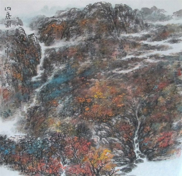 山水深情融笔墨 著名画家:常金强作品欣赏