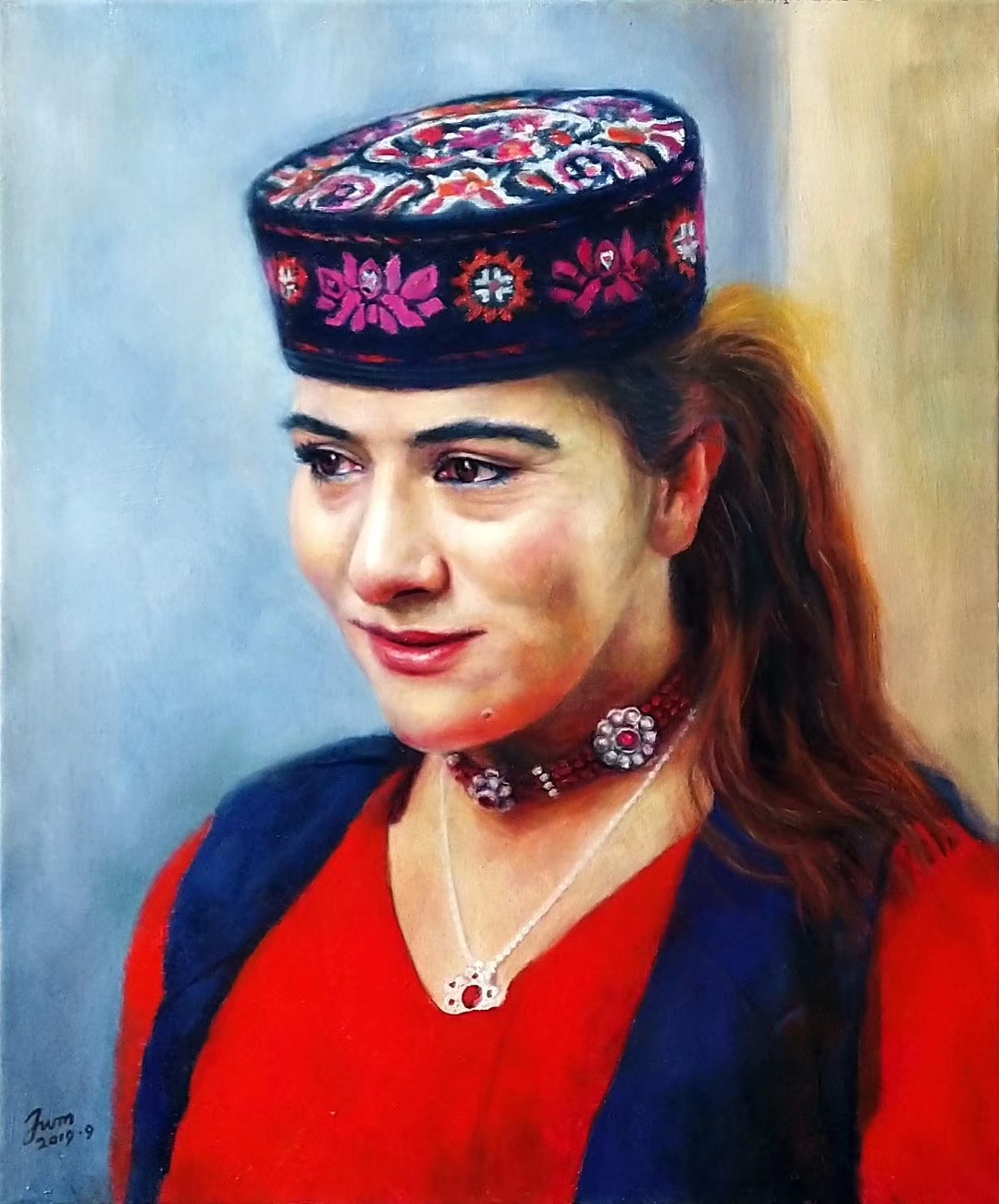 塔吉克斯族妇女