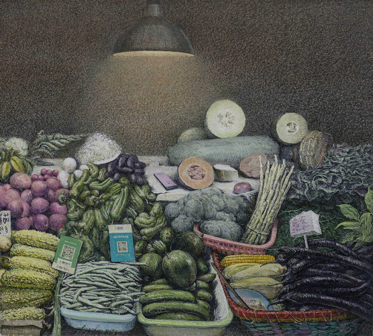 《有机时代》180×200cm
