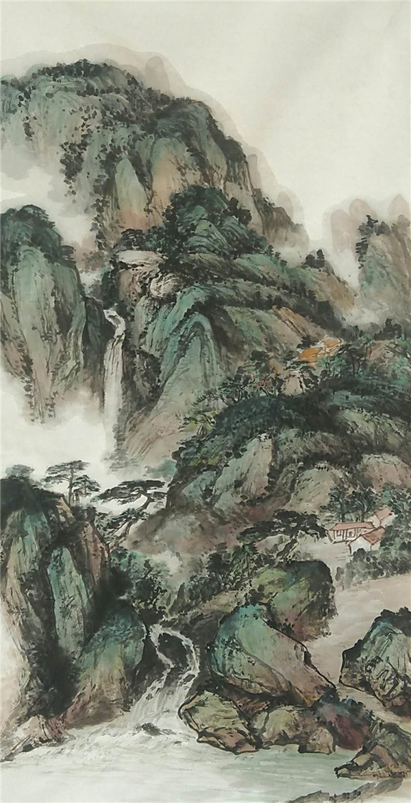 疫情有界 大爱无疆 画家:杨占山