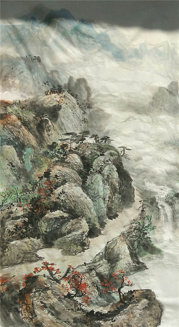 疫情有界 大爱无疆 画家:杨占山