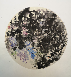 《紫藤三》