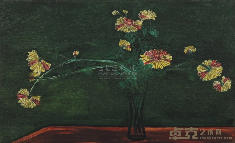 《菊花（瓶菊）》 常玉 51.0 x 83.0cm 1475年