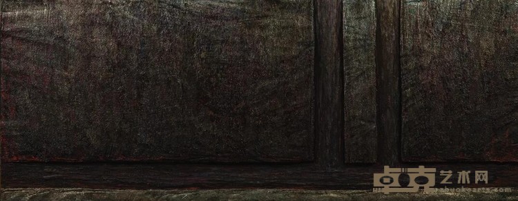 《殇·NO.32》 吴武彬 305x122cm 2019年 纸本水性综合材料