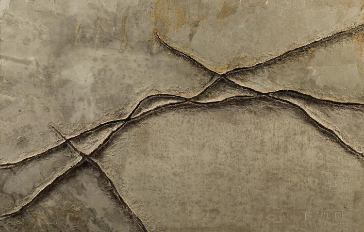 《殇·NO.9》 吴武彬 200x130cm 2019年 纸本水性综合材料