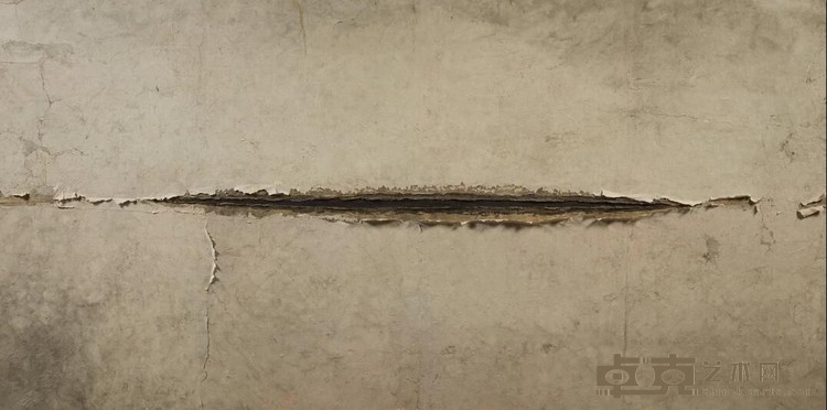 《殇·NO.1》 吴武彬 300x150cm 2019年 纸本水性综合材料