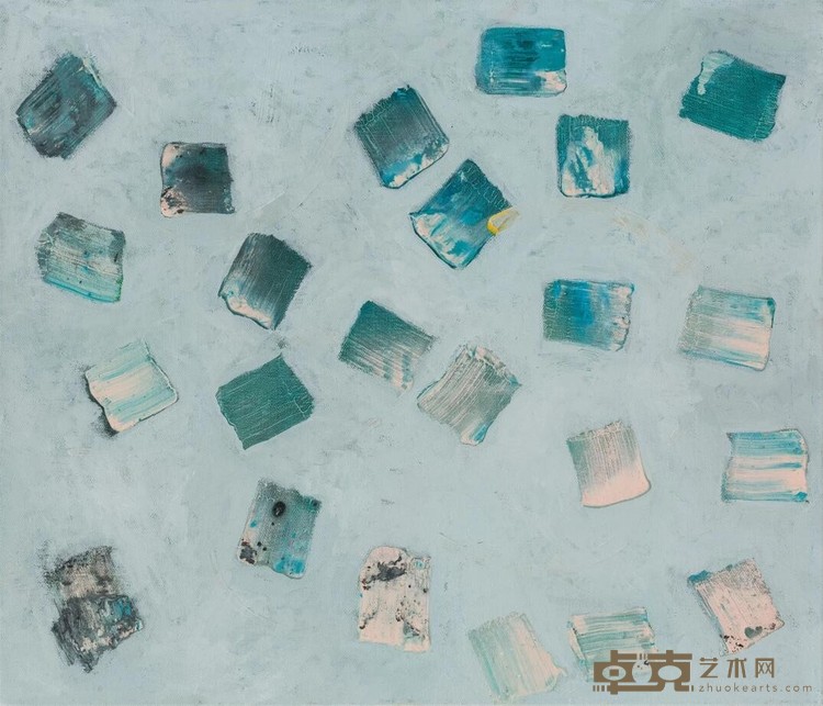 夜幕降临 太平 70×60cm 2019 布面丙烯