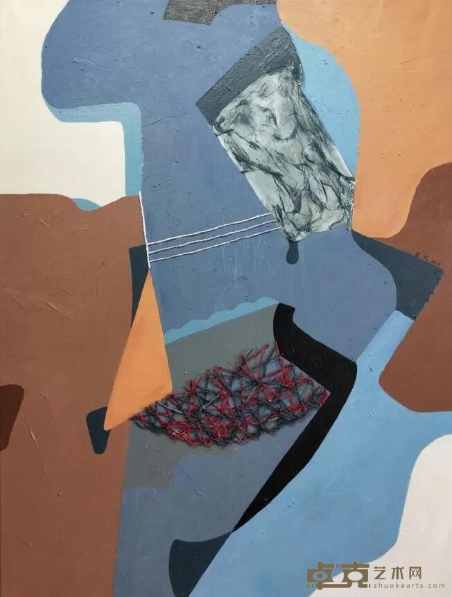 《玩物系列-等待》 蒋志雄 60x80cm 2019年 综合材料