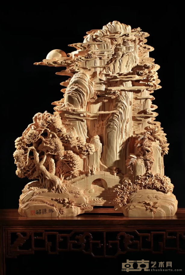 《佛源》 黄小明 椴木