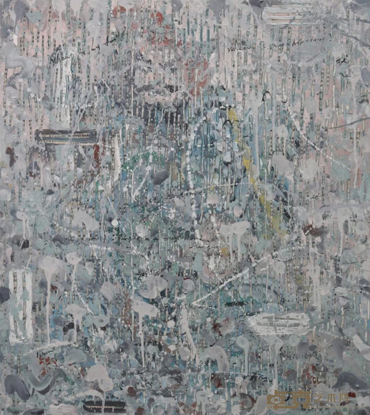 《门神》 谢凌峰 60x50cm 2017年 木板油画