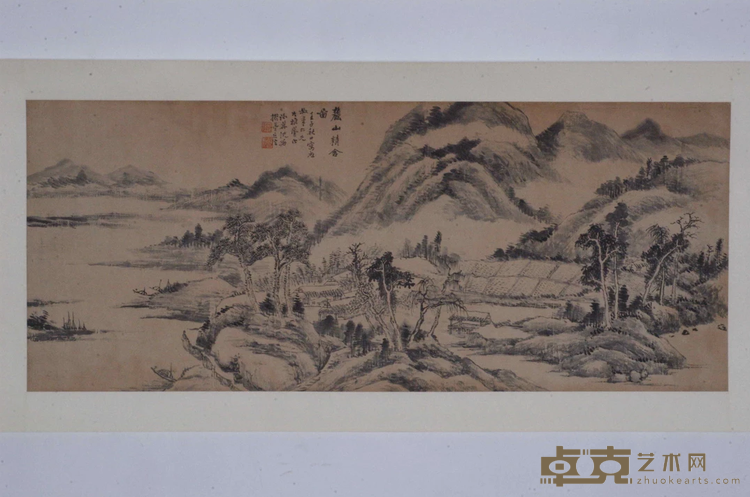 麓山精舍图 沈翰