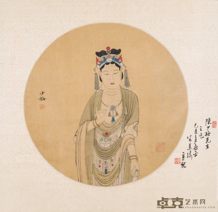 观音图 陈少梅