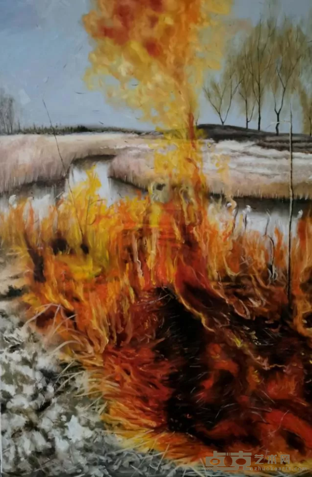 《无可朽腐》 林生辉 90x60cm 2020年 布面油画