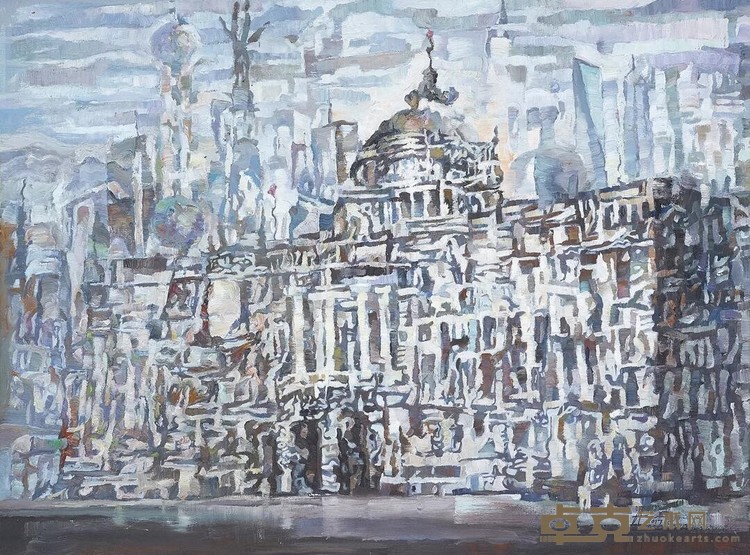 《浦发银行 Shanghai pudong development bank》 王维安 80x60cm 2017年