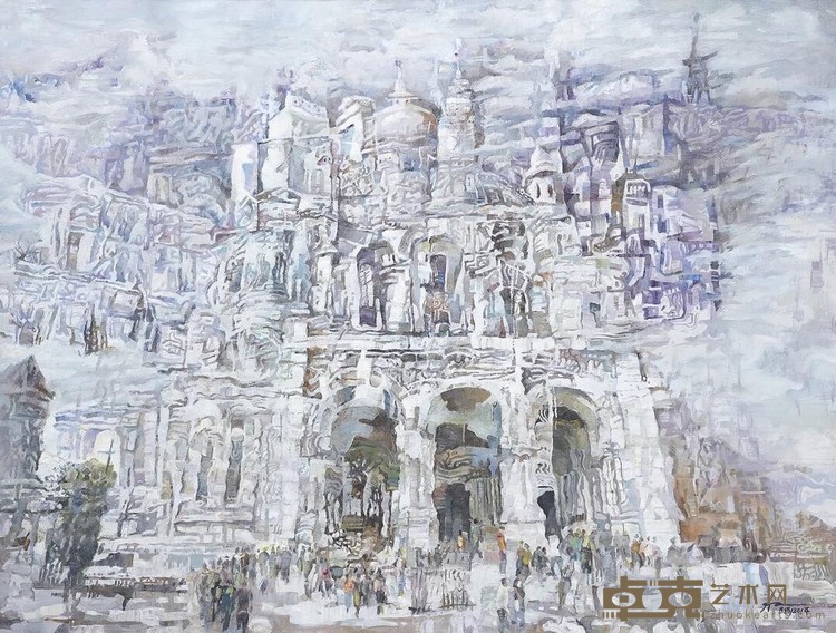 《攻克柏林的纪念 Memories of Berlin》 王维安 160x120cm 2013年