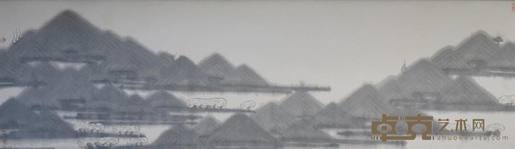 《声绕碧山飞去 》 姚永强 176x54cm 宣纸水墨
