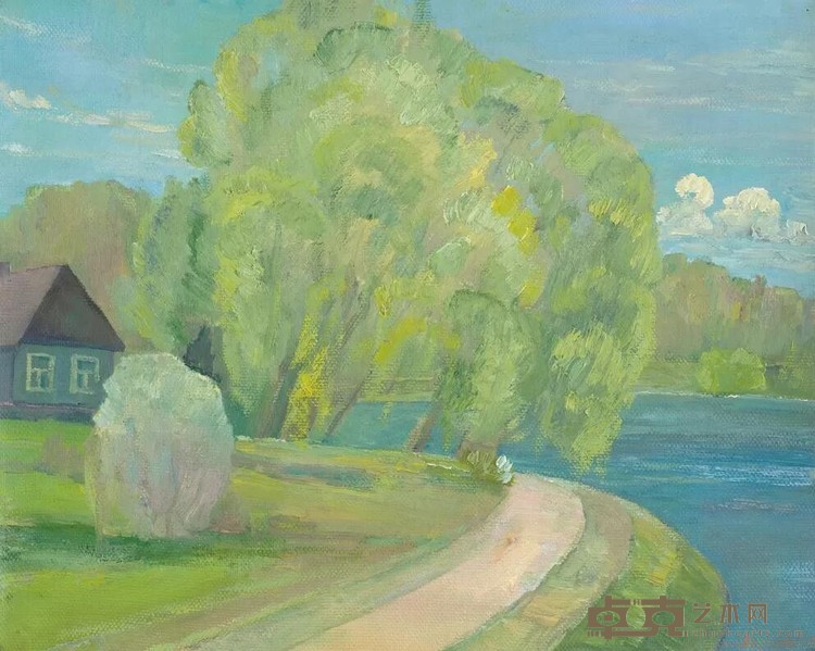 奥尔洛夫的池塘 德米特里 40x50cm 2012