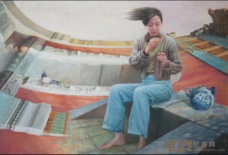 《亘古》 王家琪 160x110cm 2012年