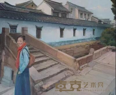 《江南水乡》 王家琪 60x50cm 2012年