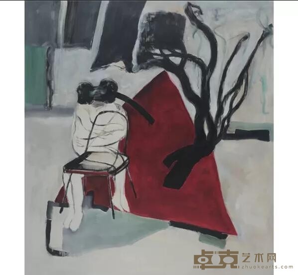 《你所看见的》 沈周来 180x200cm 2016年 布面油画