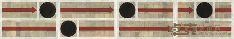《左右？》( PENG JIAN 彭剑 37x25.5cm 宣纸水墨 XUAN PAPER, INK, CHINESE PAINTING COLOR