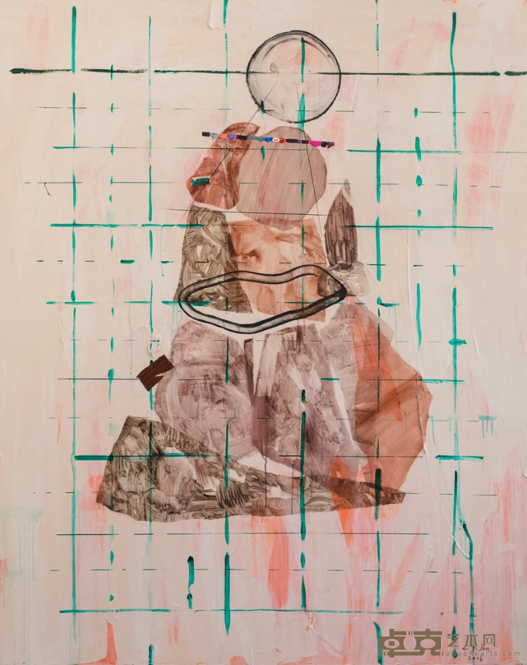 《片面》 LI YIJUN 李轶君 150x120cm 2016年 布面丙烯 ACRYLIC ON CANVAS