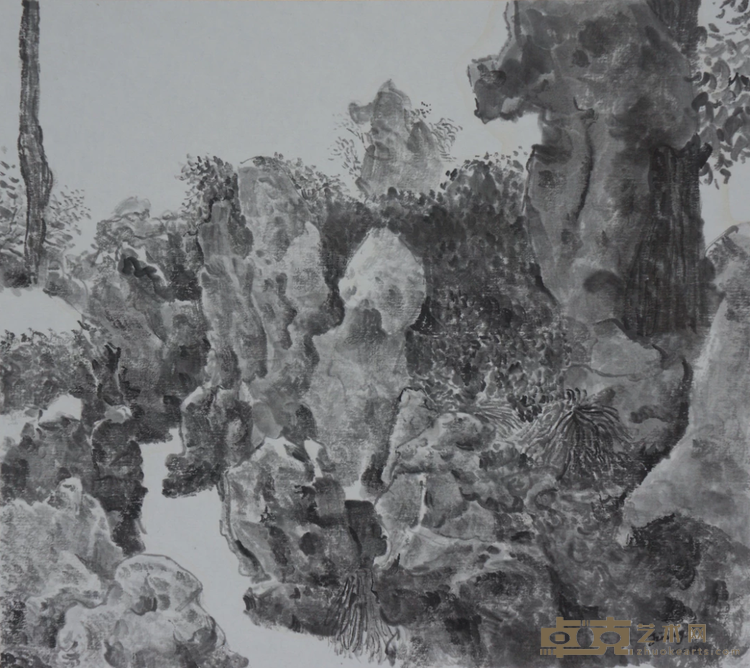 《园林1818》 蒋国蓉 24x27cm 2018年