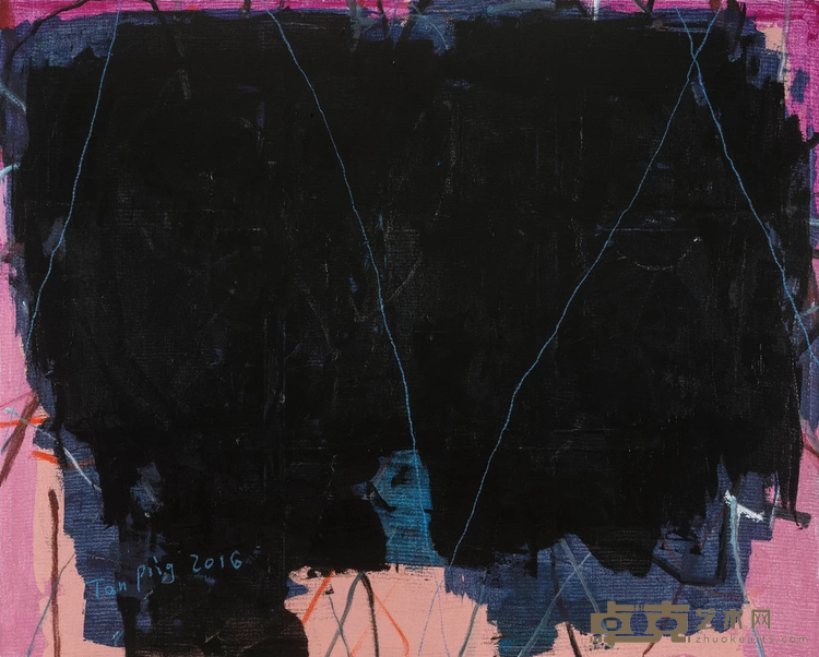 《无题》 谭平 160x200cm 2016年 布面丙烯