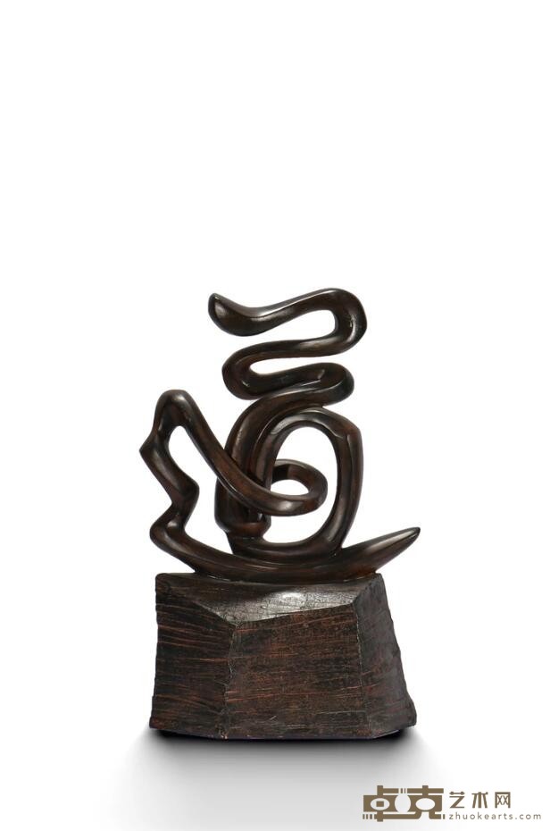 《道法自然》 王鹭鹰 39x23x62cm