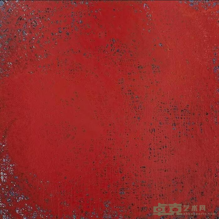 《无题1》 娄正纲 130x130cm 2019年