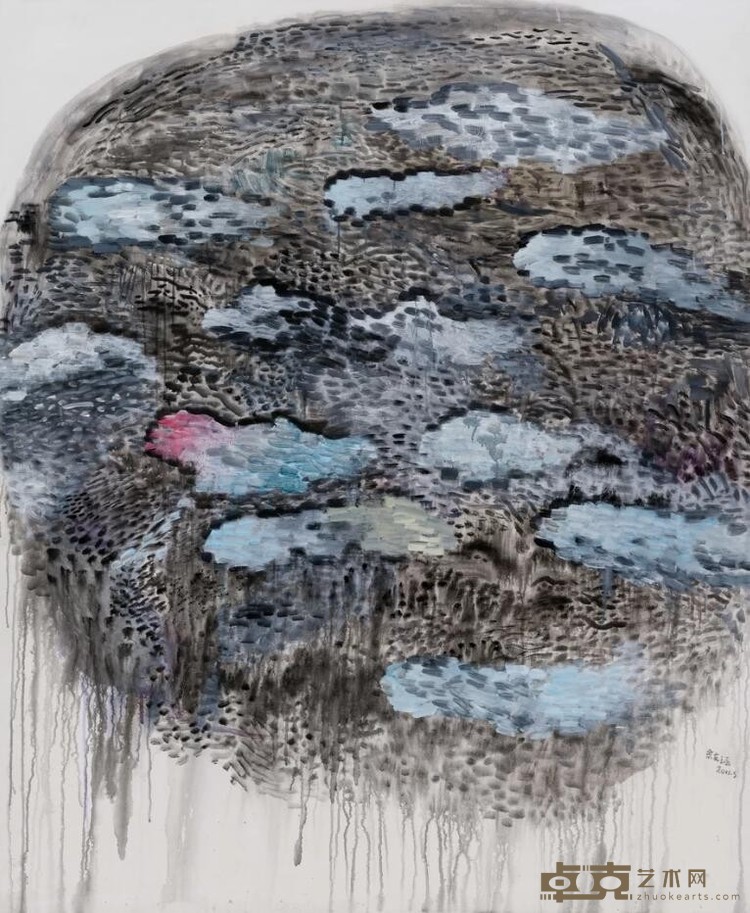 作品4 余友涵 172x142cm 2011年 布上丙烯 Acrylic on canvas