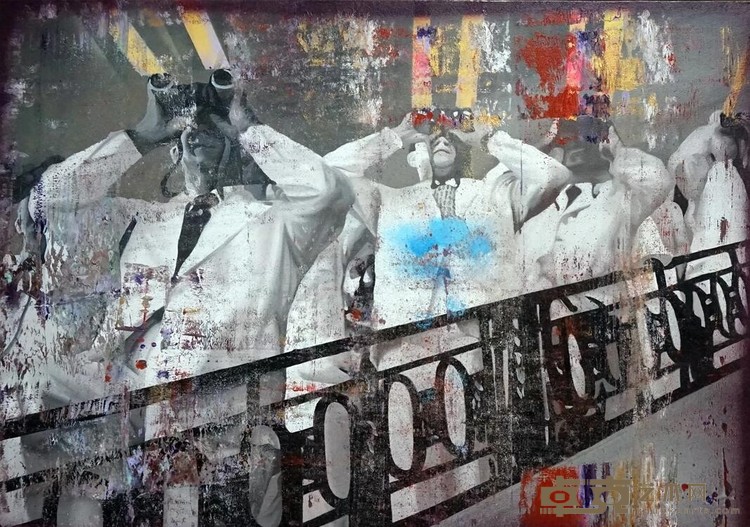 《通过第二双眼 Through The Second Eyes》 张钊瀛 80x100cm 2019年 布面油画 Oil on canvas