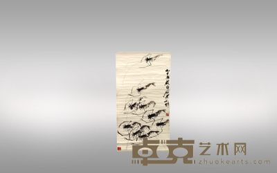 齐白石《虾》