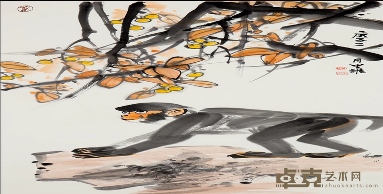 《大圣子嗣》 万里雒 101x50cm 2020年