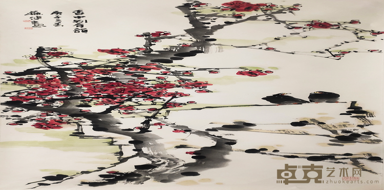《香中别有韵》 苏健 138x69cm 2020年
