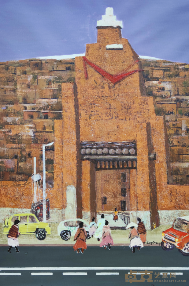 《古羌新风》 熊江 75x50cm