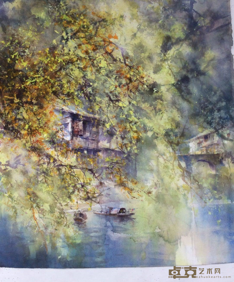 《故乡之秋》 杨永福 56x76cm