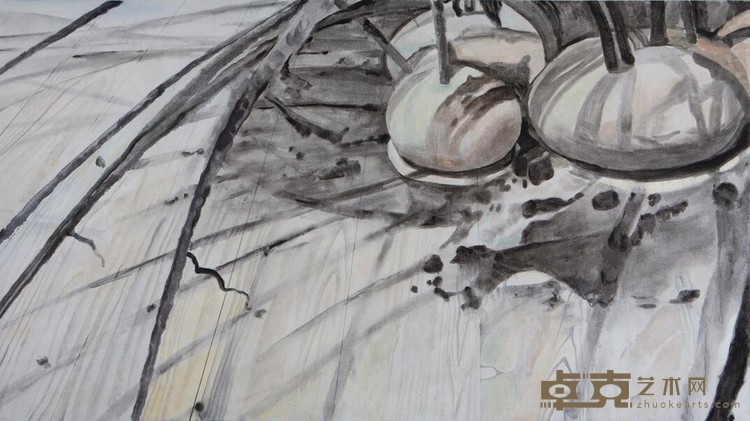 《惠特尼美术馆》 吴晓航 160x90cm 2016年 布面油画