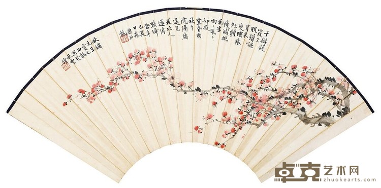 梅花图 石龙