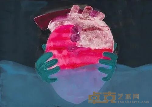 《give you my heart》2 张瑜 2020年 纸本