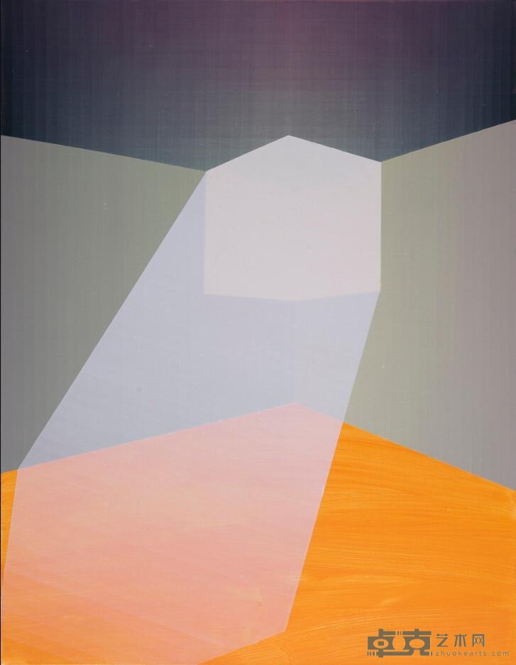 似是而非的空间10 黄赛峰 70x90cm 2019 布面丙烯